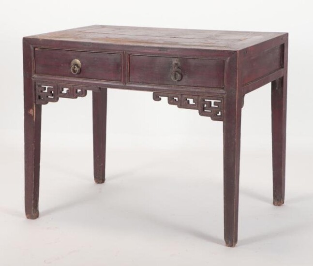 LATE 19TH CENTURY CHINESE CONSOLE TABLE