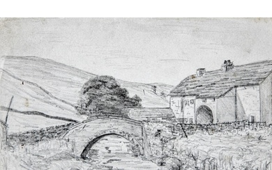LAURENCE STEPHEN LOWRY (1887-1976) "Foxing Bridge", pencil d...