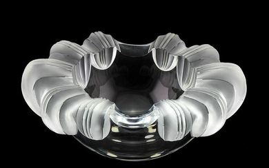 Lalique Heavy Frosted Candy Dish