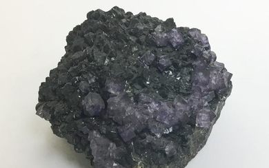 Large Mineral With Amethyst in Matrix
