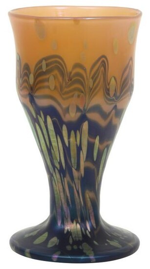 Loetz Neurot Cytisus Art Glass Vase