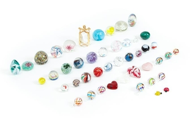Lot 45 Glass Crystal Ornaments Paperweights