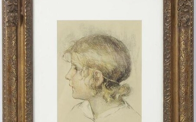 Madeleine Carpentier (1865-1949) , Portrait of a girl