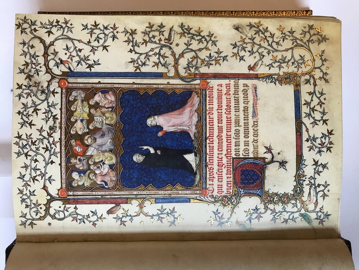 [Medieval manuscripts]. Les Petites Heures du Duc de...