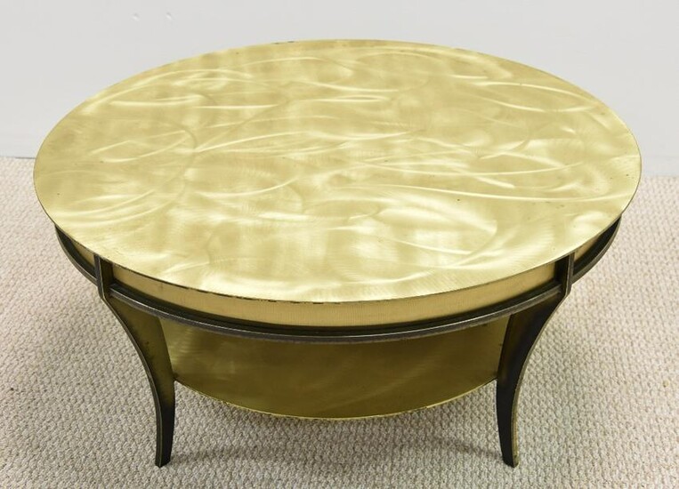 Mid-century Modern Brass Coffee Table