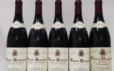 ◊ Mixed lot Domaine Jean-Marc Millot 2015/2018