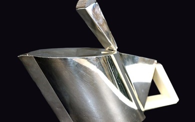 Modern Italian Sterling Silver Teapot