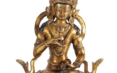 Nepalese 'Aparmita' Buddha in Bronze, 19th century