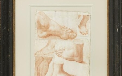 OLD MASTER DRAWING (17th/18th Century,), Study of