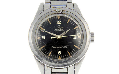 OMEGA - a stainless steel Seamaster 300 bracelet watch, 39mm.