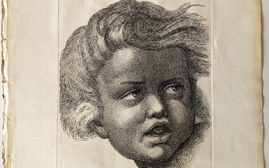 Old Master Engraving RAFFAELO SANZIO, Ca. 1753