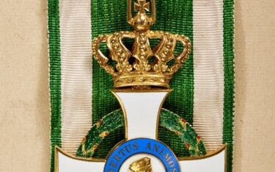 Orden & Ehrenzeichen Deutschland - Sachsen-Königreich : Ordre d'Albrecht, Croix de Commandeur, 2e modèle à...