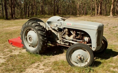Original Early 1950s Massey Ferguson Tractor