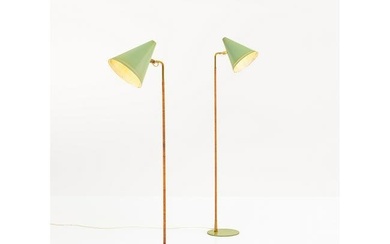 Paavo Tynell (1890-1973) Pair of floor lamps, model K 10-10