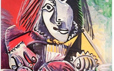 Pablo Picasso Large Exhibition Poster (1984)