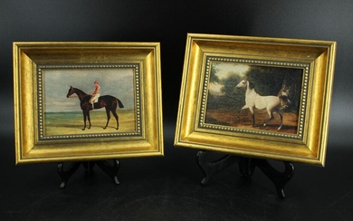 Pair Decorative Equestrian Giclee Prints