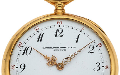 Patek Philippe, 18k Gold Gent's Pocket Watch, circa 1907...