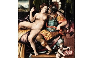 Prospero Fontana, 1512 – 1597, Kreis des, VENUS, MARS UND AMOR