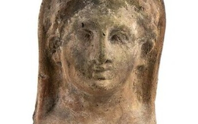 RITRATTO VOTIVO IN TERRACOTTA IV - III secolo a.C.