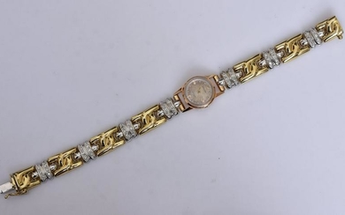 Rolex 18k Gold Ladies Wrist Watch