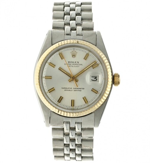 Rolex Datejust ''wide boy'' 1601 - Men's watch - appr. 1973.