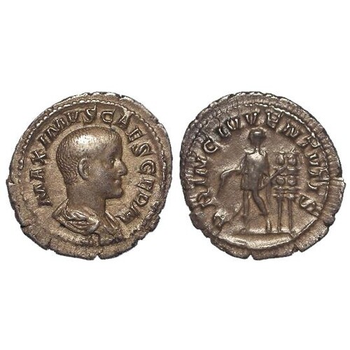 Roman Imperial, Maximus Caesar (235/6-238) AR Denarius, Rome...