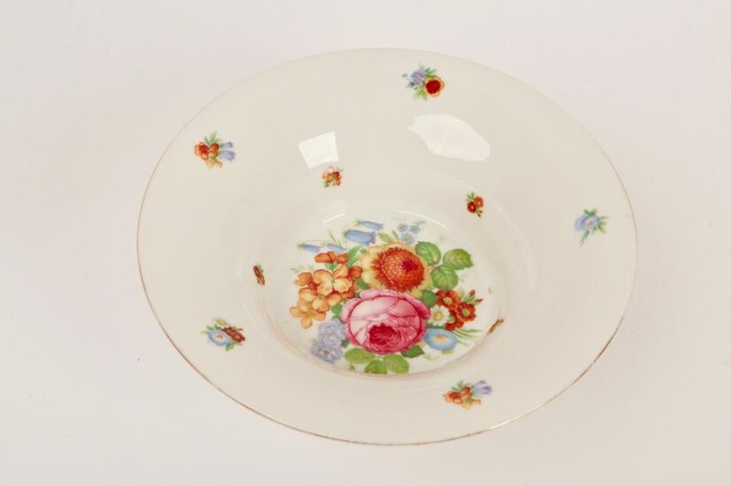 Rosenthal Bavarian Porcelain Floral Decorative Bowl