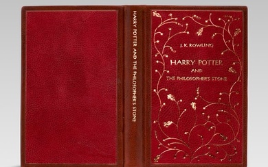 Rowling, J.K. Harry Potter and the Philosophers Stone. London, Bloomsbury 1997. 223 S. Brauner