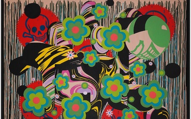 SPEEDY GRAPHITO (né en 1961) DEAD ZONE : PHASE 1, 2010 Acrylique sur toile Signée,...