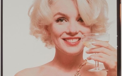 STERN, BERT (1929-2013) Marilyn Monroe with cocktail glass