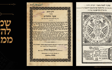 Segulah for protection from plagues. Shaar HaYichudim by Rabbi Chaim Vital. Lemberg 1855.