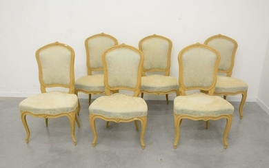 Set of 6 Swedish chairs 19th