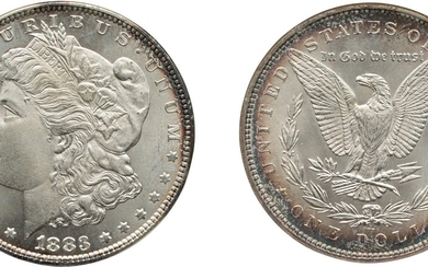 Silver Dollar, 1883, NGC MS 68