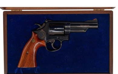 **Smith & Wesson Texas Ranger Commission Sesquicentennial Commemorative Revolver Model 19-3 in Box