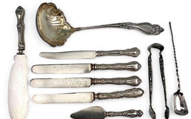 Sterling Silver Flatware, Including Serving Pieces