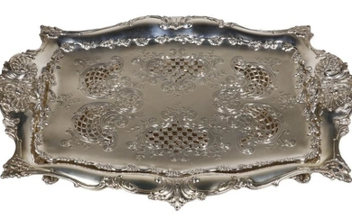 TIFFANY SILVER ASPARAGUS SERVER WITH LINER