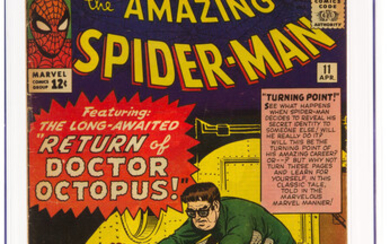 The Amazing Spider-Man #11 (Marvel, 1964) CGC VG/FN 5.0...