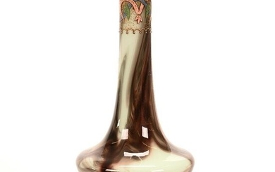 Vase, Onyx Art Glass By Loetz, Unmarked