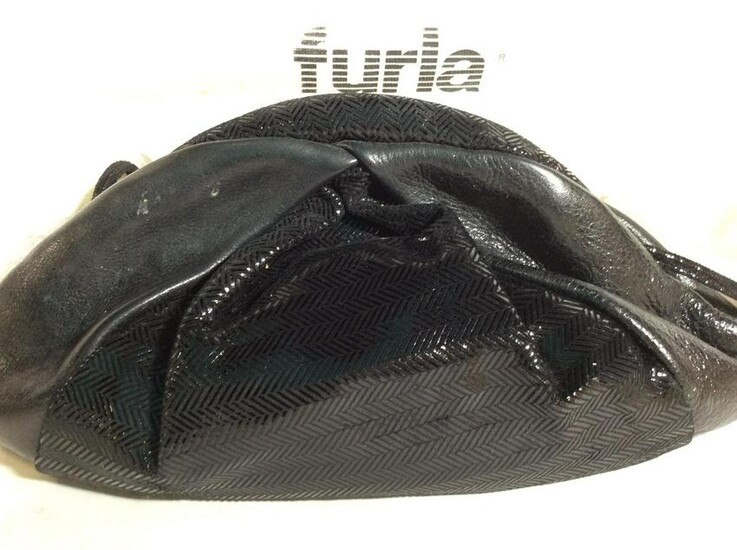 Vintage FURLA Purse/Clutch w FURLA Storage Cover