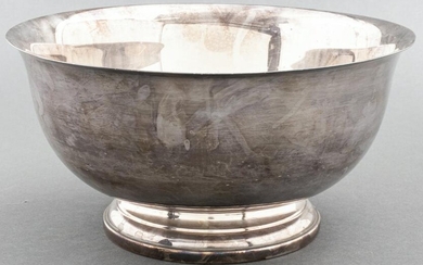 Vintage Gorham Silver Plate "Revere" Serving Bowl