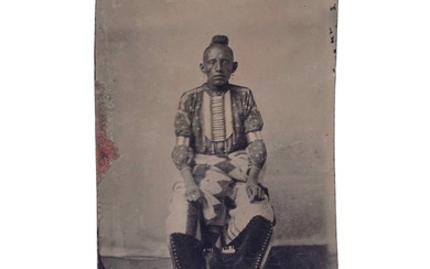 c. 1870s Osage Warrior