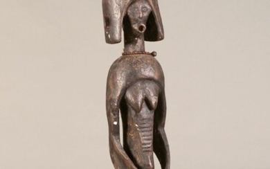 female ancestor sculpture, Mymuue, 1930s, hardwood, in style...