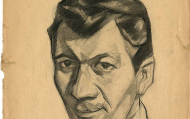 Неизвестный художник (монограмма Ю.А.), Мужской портрет