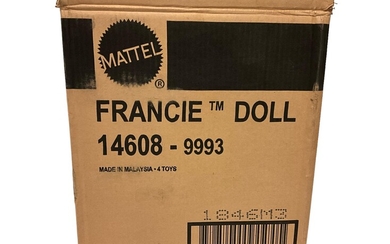(1 Case) 30th Anniversary Francie Fashion Dolls, Barbie's MODern Cousin