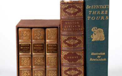 ENGLISH DR. SYNTAX SATIRICAL VOLUMES, SET OF THREE