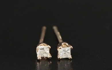 14K 0.10 CTW Diamond Stud Earrings