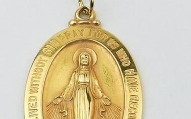14KYG Religious Medal