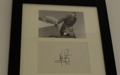 HISTORICAL: NEIL ARMSTRONG (1930-2012). Autograph framed.