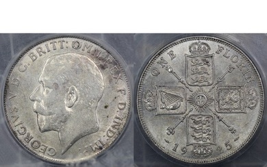 1925 Florin, CGS 65, George V. One of the key dates of the 2...