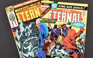 2 Marvel Comics, ETERNALS #1 & ETERNALS ANNUAL #1